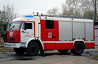 Отправка партии пожарных автоцистерн АЦ 3,2-40/4 в КНДР